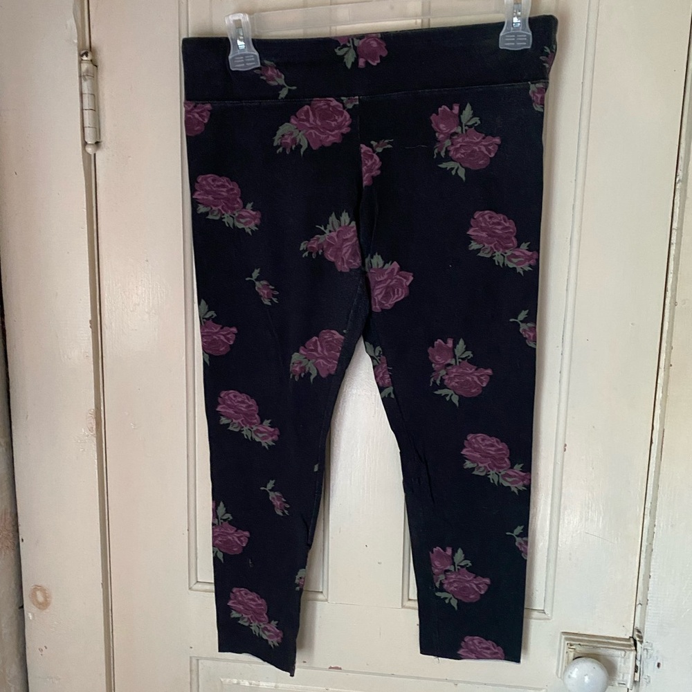 Floral leggings